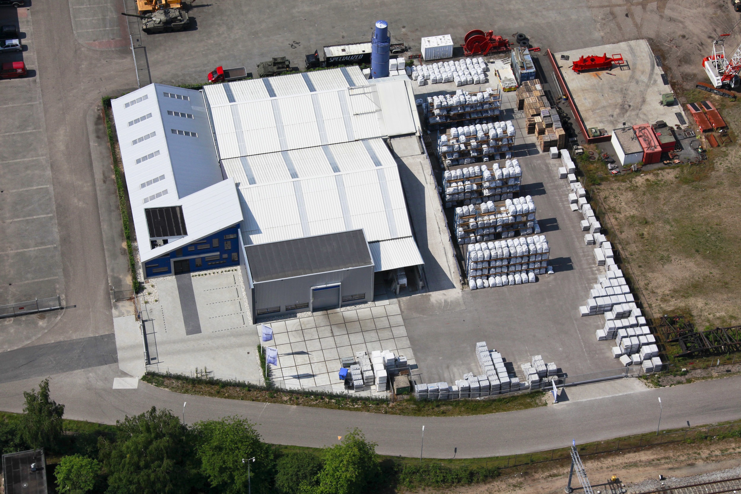 Gebouw stoter beton